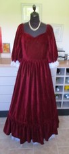 Vintage maroon velvet for sale  NORWICH