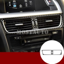 Usado, Para Audi A5 S5 console central de fibra de carbono tampa de saída de ventilação de ar 2 peças 2008-2016 comprar usado  Enviando para Brazil