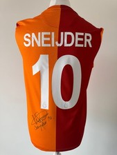 Camisa WESLEY SNEIJDER assinada - Galatasaray - PROVA/COA - Ajax Real Madrid Inter comprar usado  Enviando para Brazil