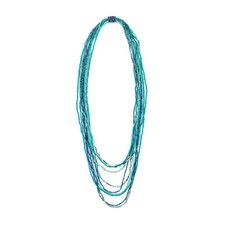 Collier sautoir multirang d'occasion  Bordeaux-