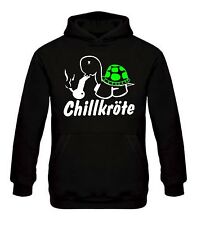 Chillkröte kapuzen sweatshirt gebraucht kaufen  Burg