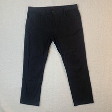 Calça masculina Robert Graham Kipling 38 X 29 cinza sob medida algodão stretch, usado comprar usado  Enviando para Brazil