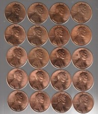 $17 ESPECIAL - CENTAVOS LINCOLN - 1980 a 1999 P&D - 40 ESCOLHA UNCS / FRETE GRÁTIS comprar usado  Enviando para Brazil