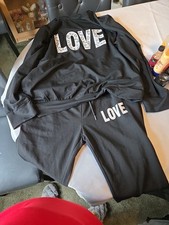 Womens black tracksuit for sale  BISHOP'S STORTFORD