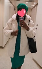 Manteau fausse fourrure d'occasion  Orly