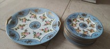 Assiettes desert porcelaine d'occasion  Méru