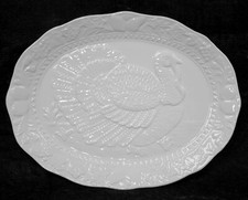 Turkey platter white for sale  West Mifflin