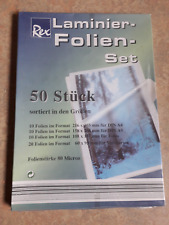 Rex laminierfolien set gebraucht kaufen  Wattenheim