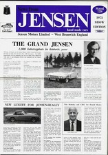 News jensen motorshow for sale  UK