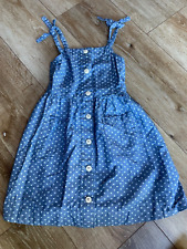 girls chambray dress for sale  San Diego