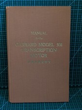 Garrard 301 original for sale  WORTHING