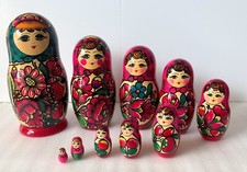 Set handpainted matryoshka for sale  Woodbury