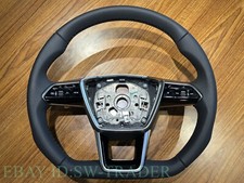 Volante Audi fundo plano S-Line A6 S6 RS6 C8 A7 S7 A8 S8 E-TRON manual comprar usado  Enviando para Brazil