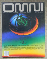 Omni magazine science for sale  PONTYCLUN