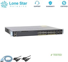 Cisco WS-C2960X-24PS-L - 24-POE Port Catalyst 24 Portas Switch Lifetime-quer, usado comprar usado  Enviando para Brazil