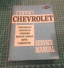1974 chevrolet service for sale  Tremont
