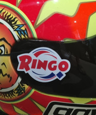 Par de decalques para viseira capacete Valentino Rossi AGV Ringo comprar usado  Enviando para Brazil
