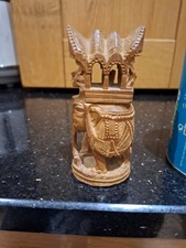 Hand carved indian for sale  CREWE