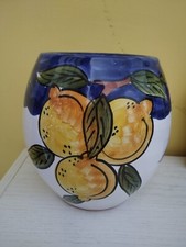 Vaso ceramica limoni usato  Monte di Procida