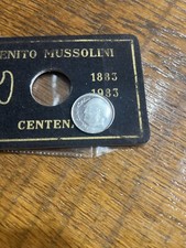 Moneta centenario benito usato  Brescia