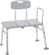 Banco de transferência de banheira Drive Medical 12011KD ajustável para banheira e chuveiro comprar usado  Enviando para Brazil