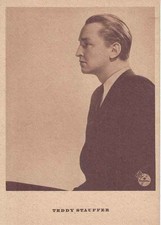 Usado, Berlin 1937 TEDDY STAUFFER Werbekarte der Telefunken Schallplatten comprar usado  Enviando para Brazil