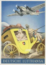 Postkarte lufthansa drittes gebraucht kaufen  Cloppenburg