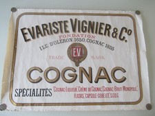 Ancienne litho affiche d'occasion  Angoulême