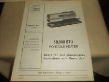 Sears 000 btu for sale  Pawtucket