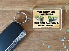 Narrowboat keyring gift for sale  PETERBOROUGH