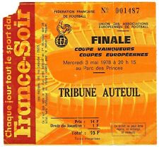 Rare football match d'occasion  Expédié en Belgium