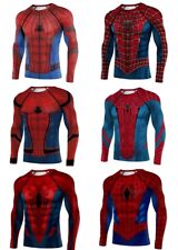 Camiseta Homem-Aranha Homem-Aranha Cosplay Body Fantasia Fitness Manga Longa Nova comprar usado  Enviando para Brazil