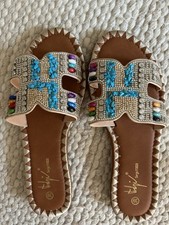 Sandalen ibiza style gebraucht kaufen  Hamburg