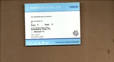 Used ticket coventry for sale  LONDON