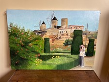 Tableau huile toile d'occasion  Chartres-de-Bretagne
