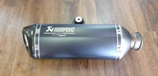 Akrapovic titanium black for sale  CUPAR