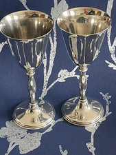 Silver plated goblets for sale  BOURNEMOUTH
