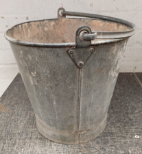 Vintage galvanised bucket for sale  CANTERBURY
