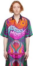mens versace silk shirts for sale  Studio City