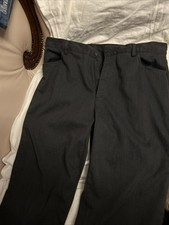 Mens charcoal trousers for sale  NUNEATON