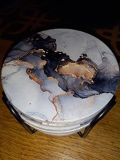 Beautiful ceramic coasters for sale  STOCKPORT