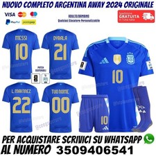 Maglia argentina messi usato  Pievepelago