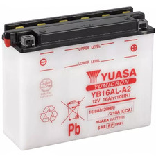 Batteria yuasa yb16al usato  Brusciano