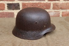 Wehrmacht m35 elmetto usato  Spedire a Italy