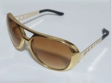Elvis sunglasses gold usato  Napoli