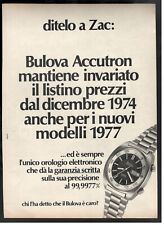 orologio bulova accutron 1977 usato  Castelfidardo