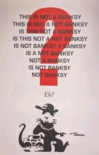 Banksy banksy eh for sale  CHELMSFORD