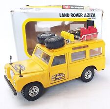 Carro modelo Bburago Burago 1:25 LAND ROVER LWB 4x4 CAMEL TROPHY #0161 na caixa raro!, usado comprar usado  Enviando para Brazil
