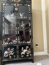 Vintage display cabinet for sale  Aurora