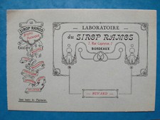 Old advertising blotter d'occasion  Expédié en Belgium